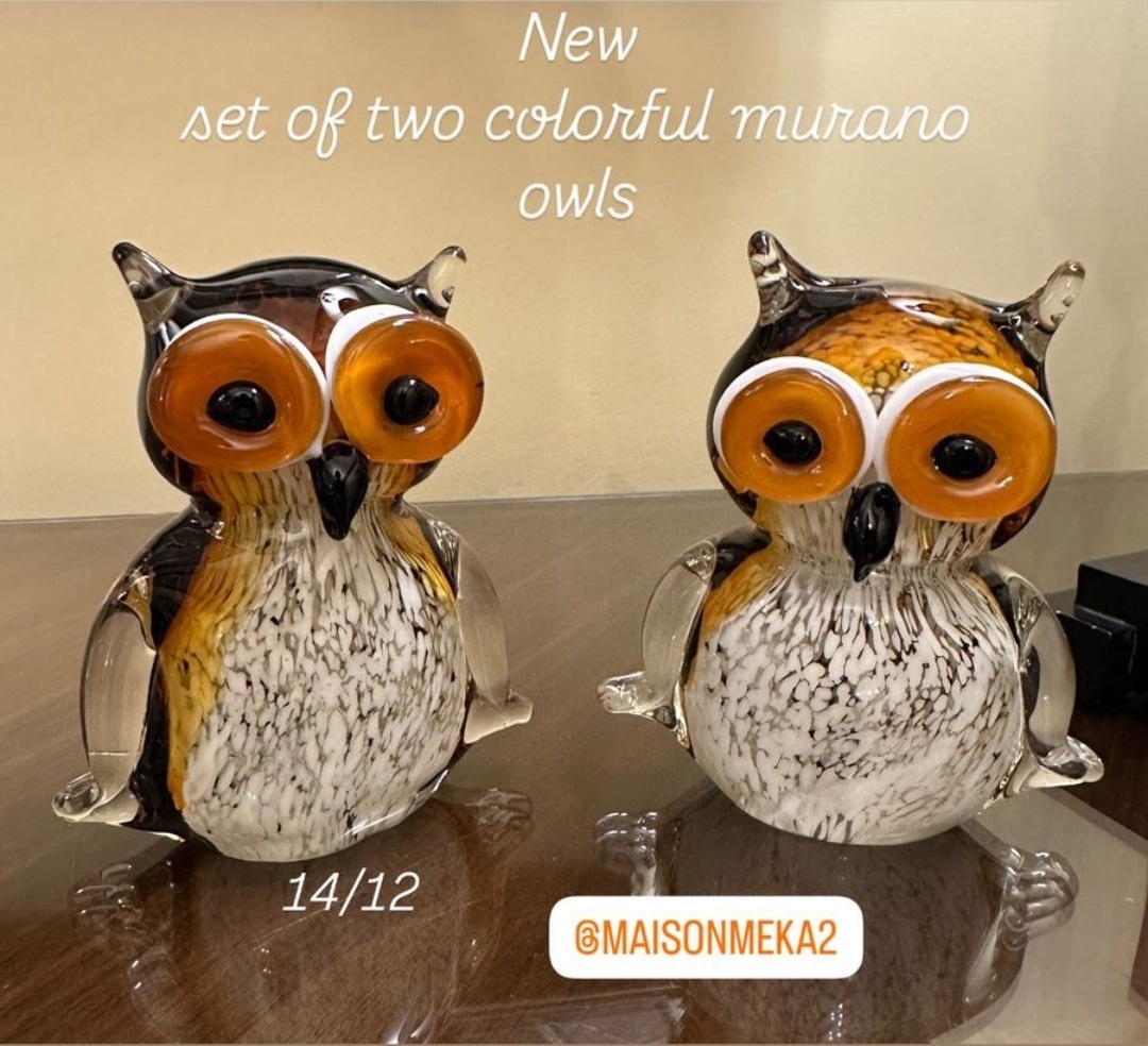 Murano owls