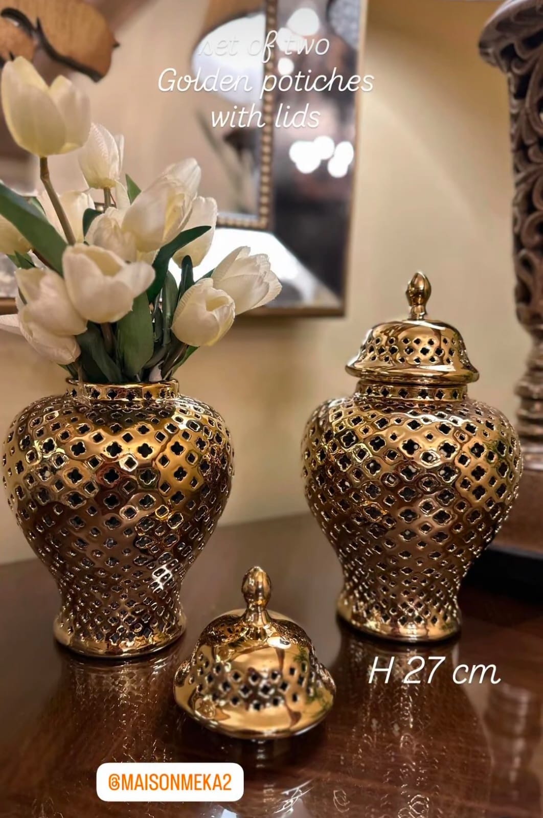 Golden potiches